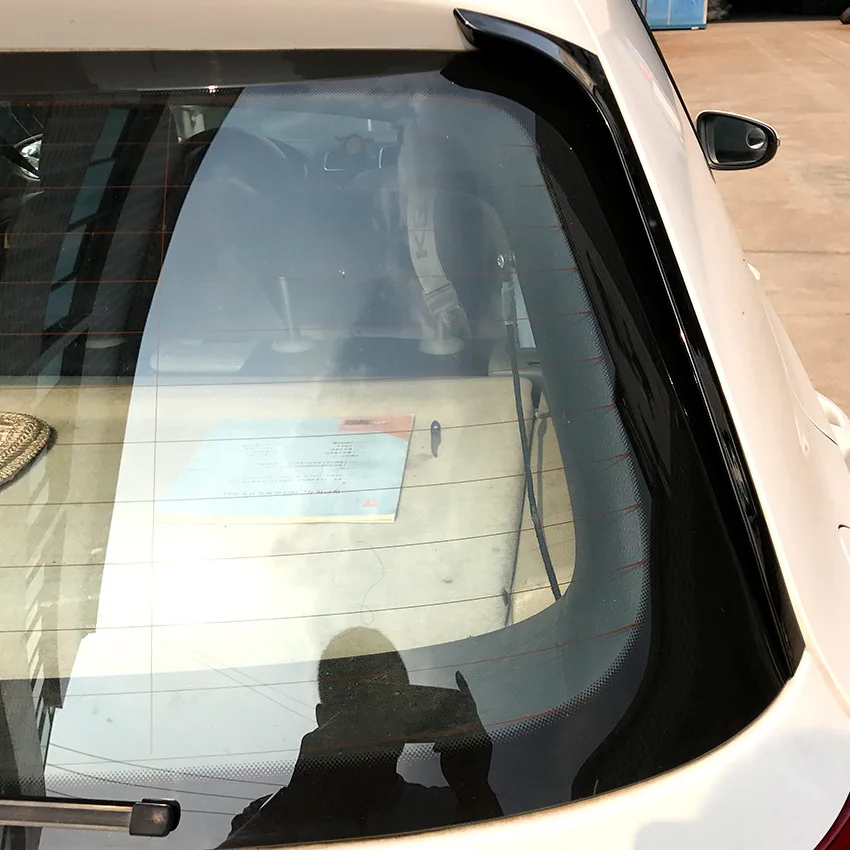 Alerón ventana trasera canard negro brillante para VW Golf 6 MK6 - imagen 5
