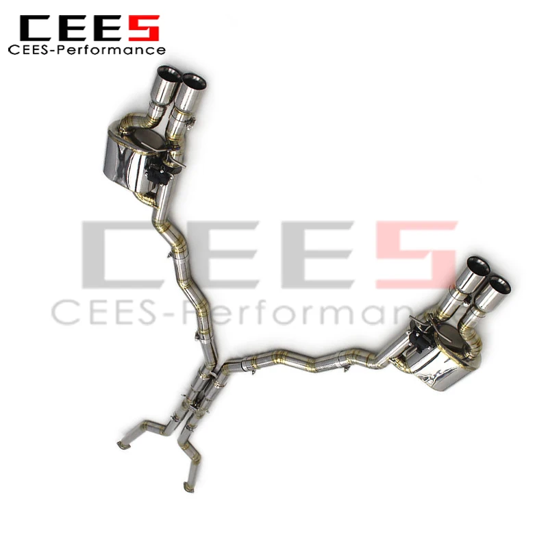 Escape catback CEES Valvetronic BMW M6 E63 V10 5.0