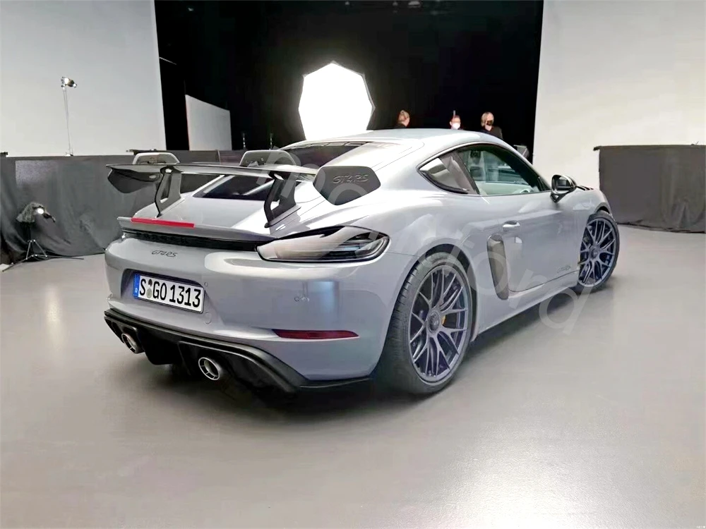 Alerón trasero fibra de carbono Porsche Cayman 718 - imagen 3