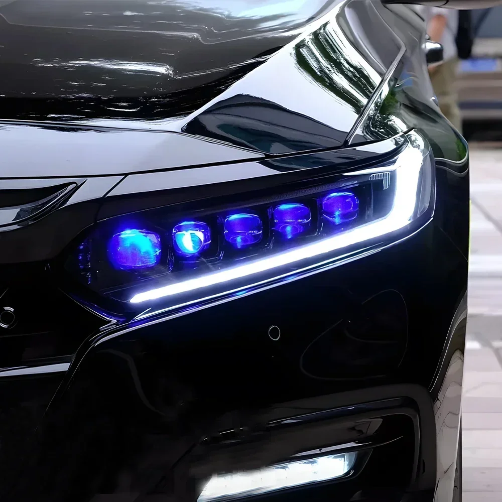 Faros LED delanteros para Honda Accord 2018-2020 con proyector - imagen 5