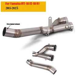 Tubo intermedio de escape para Yamaha MT-10 y FZ-10