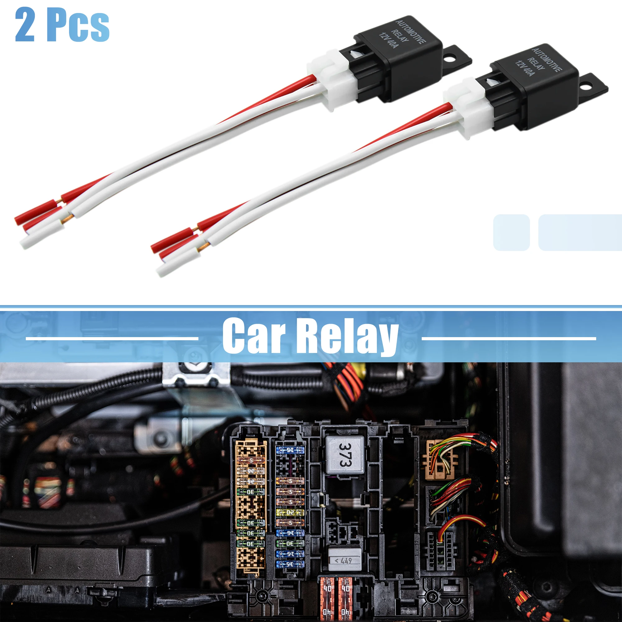 Relé Automotriz 4 Pines X Autohaux 12V 40A SPST para Vehículos - imagen 2