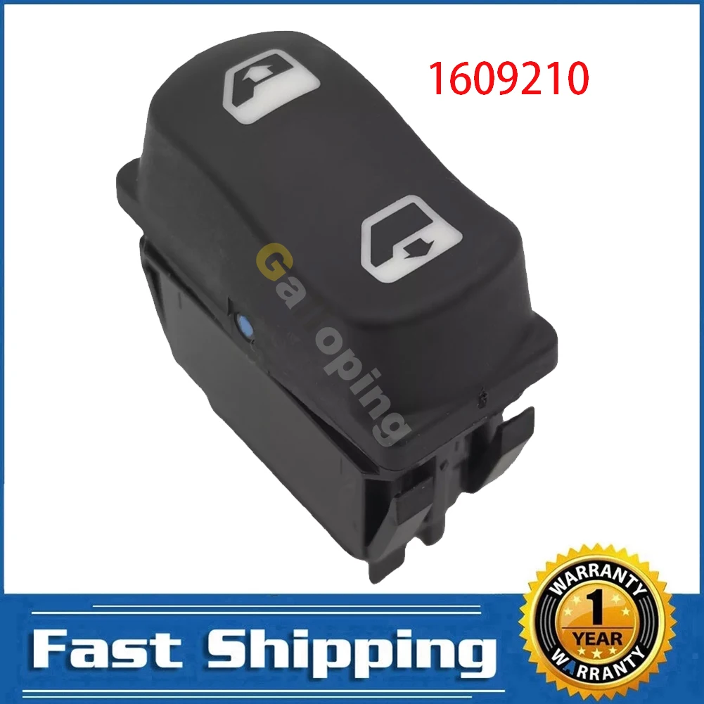 Para Peterbilt camión pasajero interruptor de Control de ventana eléctrica regulador de un solo botón 1609210   Accesorios para automóviles