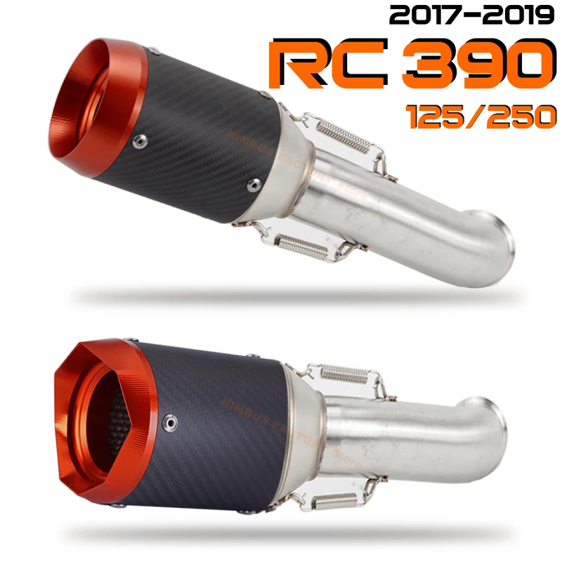 Escape slip-on KTM Duke/RC 125, 250 y 390 (2017-2019)