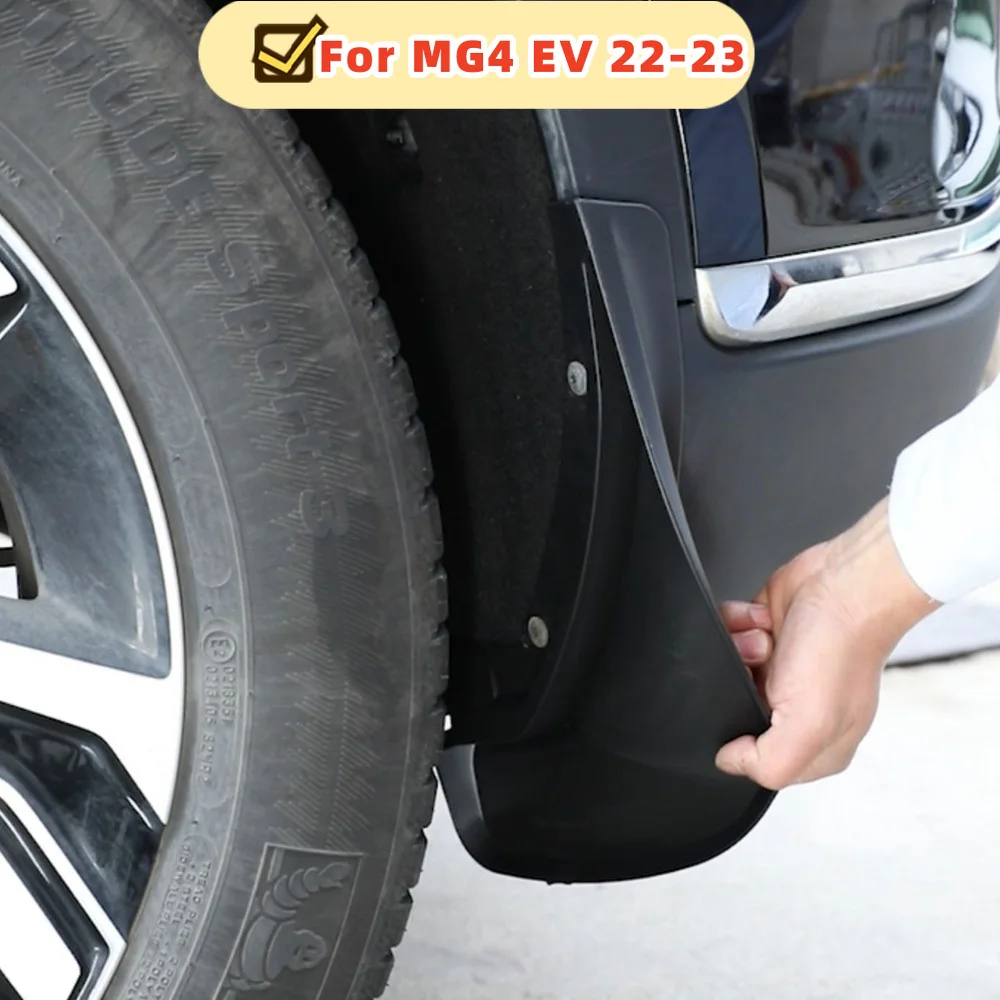 Guardabarros antisalpicaduras para MG4 Mulan 2022-2024 - imagen 5