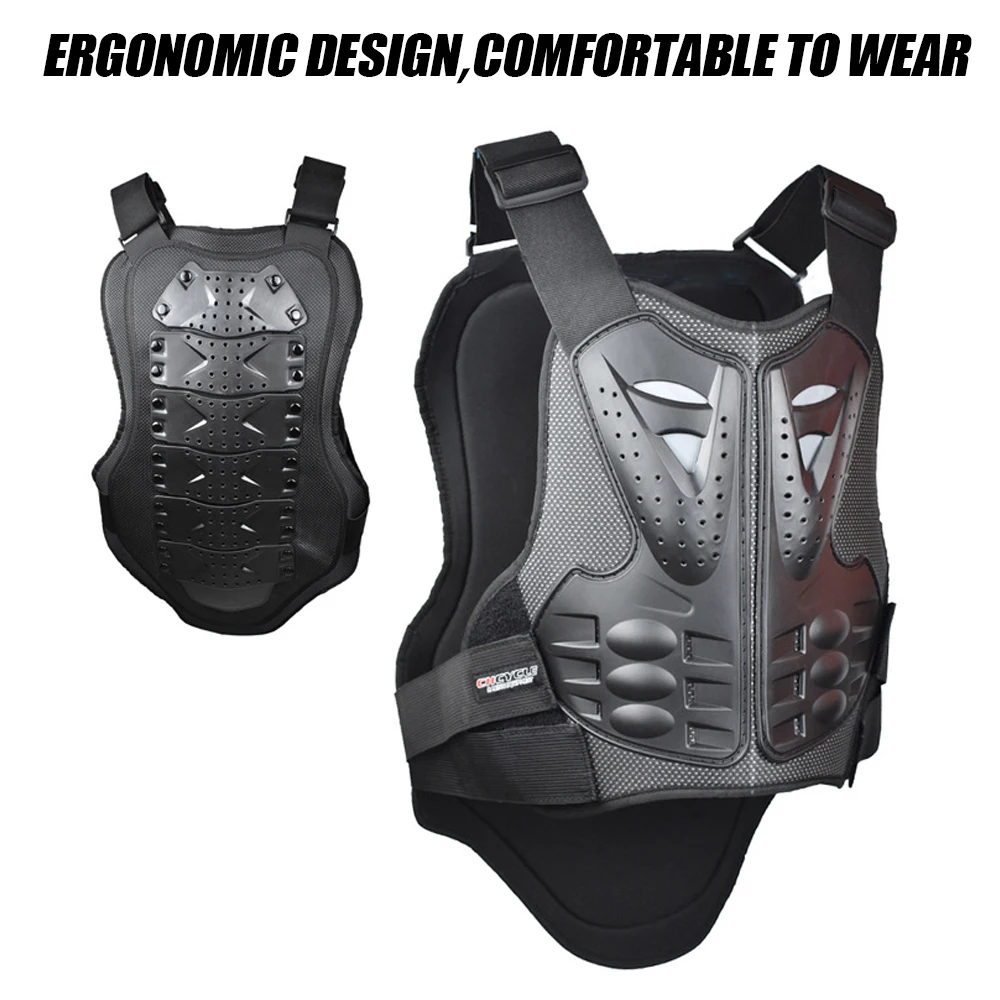 Chaleco protector de espalda y pecho para motocross – talla adulto