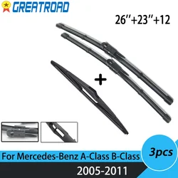 Juego escobillas limpiaparabrisas Mercedes Clase A W169 / Clase B W245