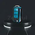 3 button blue 