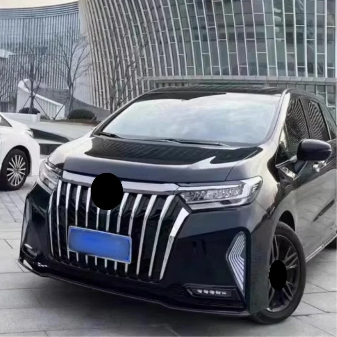 Para Honda Odyssey y Honda Elysion, máscara de parrilla de parachoques trasero delantero modificado, tira de lámpara antiniebla, accesorios para automóviles - imagen 4