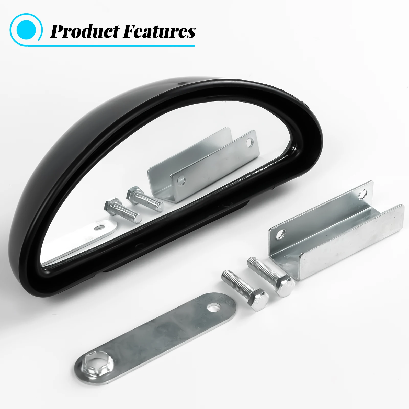 Espejo retrovisor auxiliar gran angular ajustable para punto ciego - imagen 4
