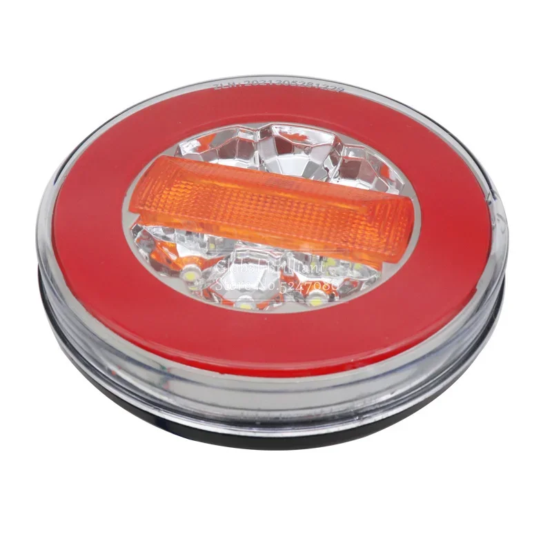 Piloto trasero LED redondo 12/24 V para camión y remolque - imagen 4