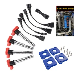 Kit bobinas de encendido Audi A4 B5 1.8T con arnés ICM y placas R8