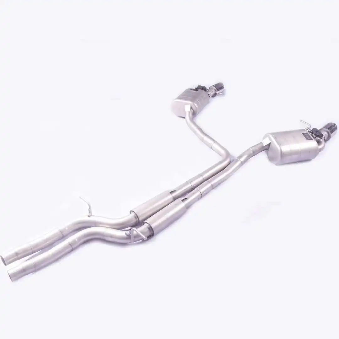 Escape inox 304 ajustable para Audi Q5 3.0 09-16 – Catback rendimiento - imagen 5