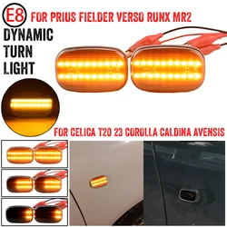 Intermitente LED lateral dinámico para Toyota Corolla E10-E12 (1992-2007)