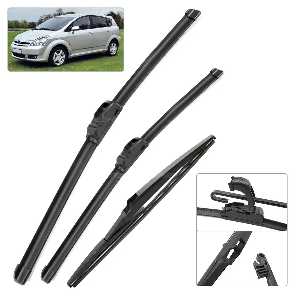 Limpiaparabrisas delantero y trasero para Toyota Corolla Verso - imagen 2