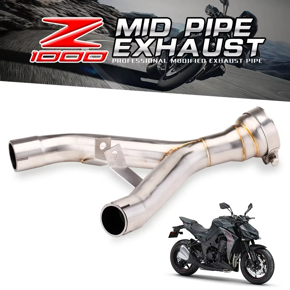 Silenciador escape doble salida 51mm Kawasaki Z1000 2010-2021 - imagen 2