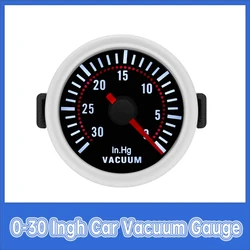 Medidor de vacío universal 52 mm LED con manguera para gasolina