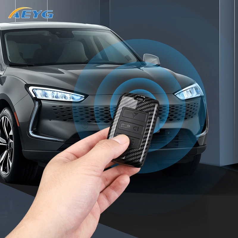 Funda llave fibra carbono Land Rover Range Rover Evoque Jaguar XF XJ XE - imagen 5