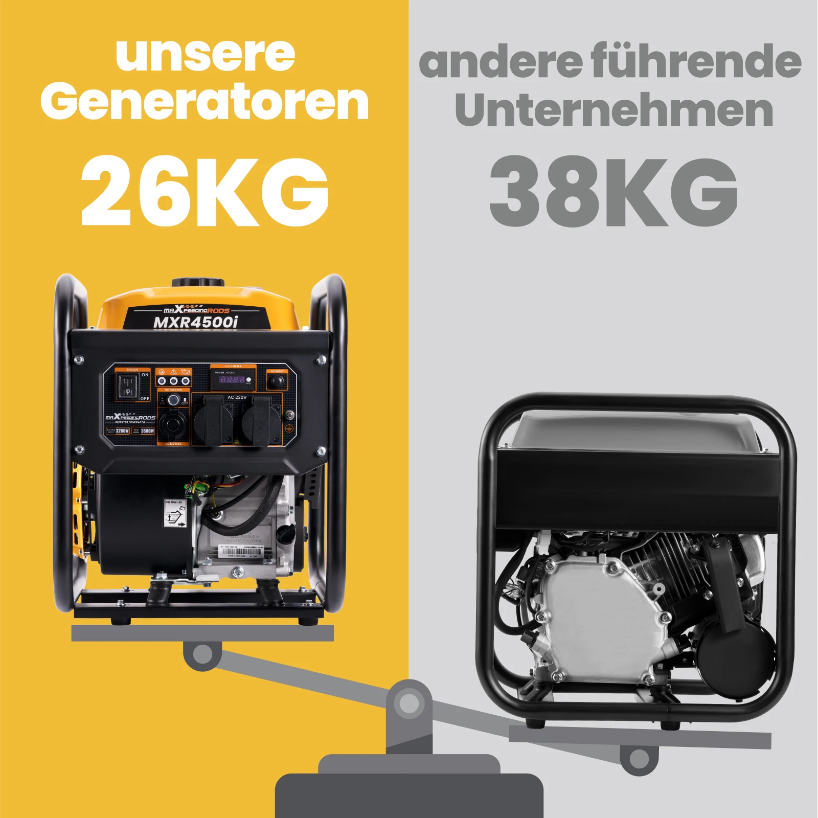 Generador inversor portátil silencioso para camping y exterior - imagen 5