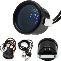 Manómetro digital suspensión neumática con sensor 1/8NPT LED azul