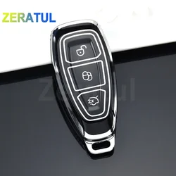 Funda para llave de coche TPU Ford Fiesta, Focus, Mondeo y Kuga