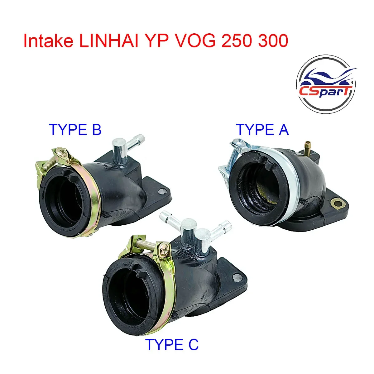 Linhai FA-D300 Colector de admisión para YP250/VOG250 ATV Quad - imagen 2