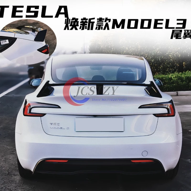 Kit carrocería CMST con labios y alerón – Tesla Model 3 Highland - imagen 2
