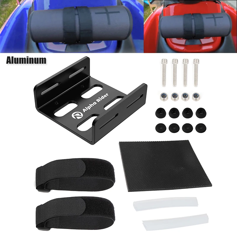 Altavoz portátil de aluminio para Yamaha, Kawasaki, Honda, sea-doo, Jet, Skis, PWC, soporte de bandeja hacia abajo con almohadilla antideslizante