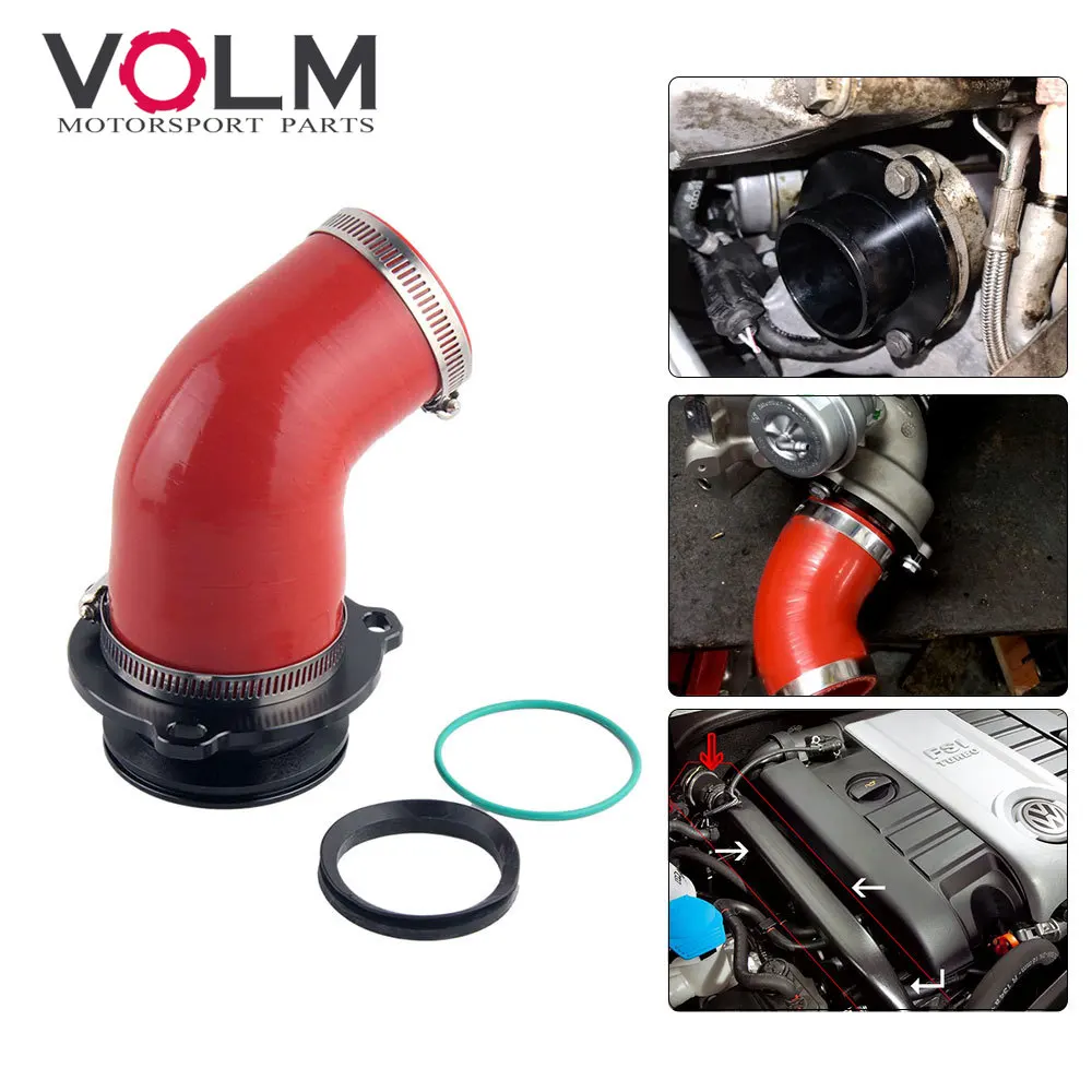 Tubo escape deportivo turbo K04 VW Golf MK5-6 Audi S3 motor EA113