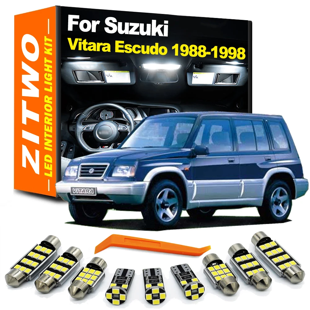 Kit bombillas LED interior ZITWO para Suzuki Vitara Escudo 1988-1998