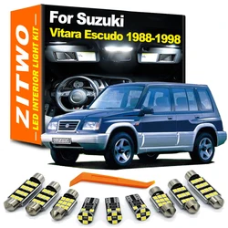 Kit bombillas LED interior ZITWO para Suzuki Vitara Escudo 1988-1998