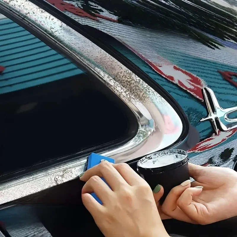 Pasta pulidora de cromados para restaurar metales del automóvil - imagen 3