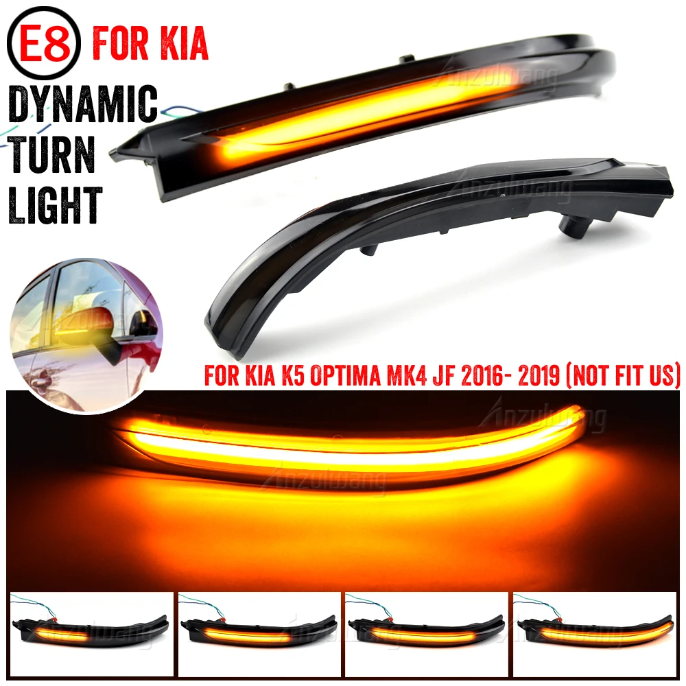 Intermitente LED secuencial Kia Optima K5 MK4 JF 2016-2019 - imagen 4