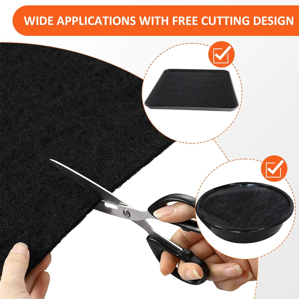 38cm Oil Drain Splash Pad, 2 Pcs No Splatter Pad Round Pad for Car Changing Oil Transmission Drain Pan - imagen 5