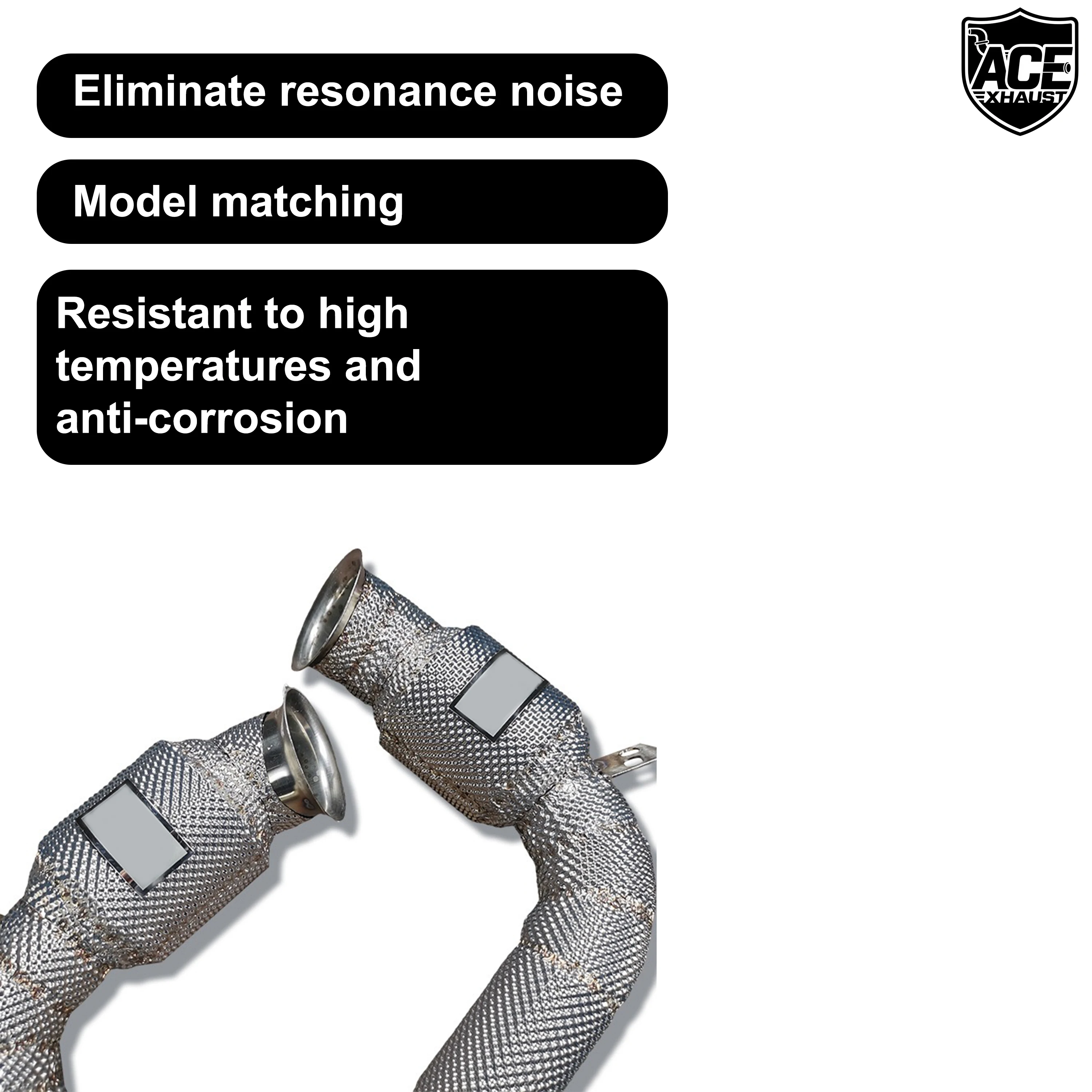 Bajante de alto flujo ACE para Mercedes-AMG C63/C63 S W205 - imagen 5
