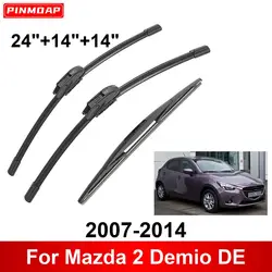Limpiaparabrisas delanteros y traseros para Mazda 2 Demio 2007-2014