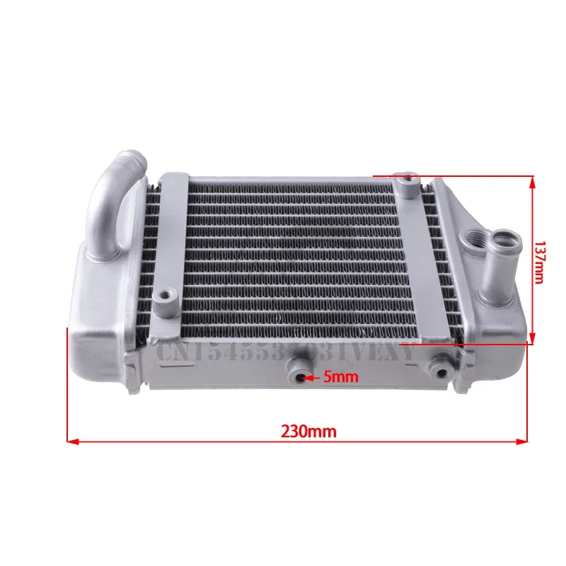 Radiador ATV/Quad con ventilador para motores 150-250 cc - imagen 5