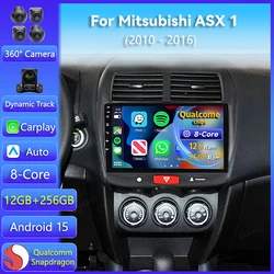 Autoradio Android 15 con CarPlay y WiFi para Mitsubishi ASX 2010-2016