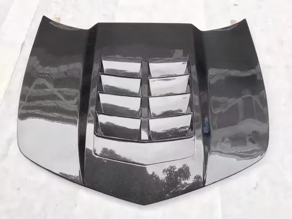 Capó de fibra de carbono para Chevrolet Camaro 2009 en adelante - imagen 2