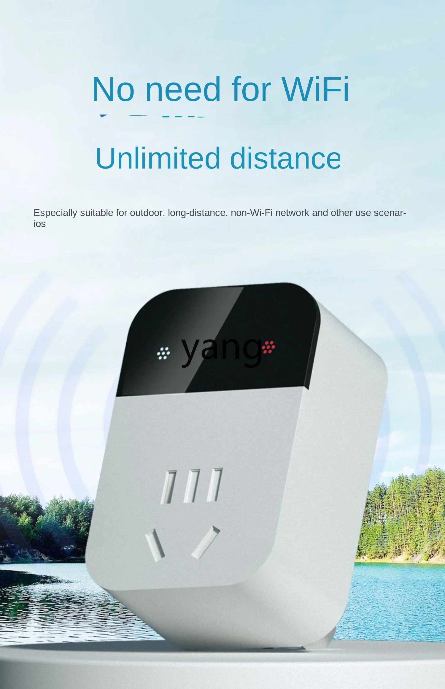 Controlador de potencia del temporizador remoto del teléfono móvil 4G del zócalo elegante del control remoto inalámbrico Lh - imagen 5