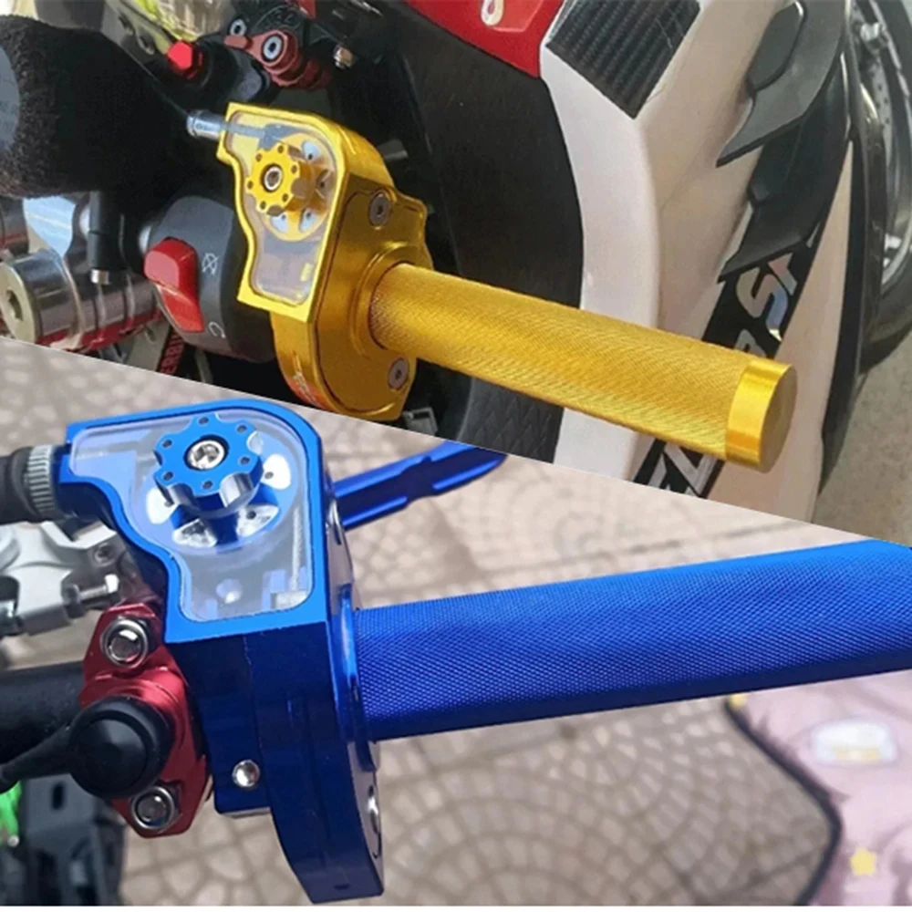 ZSDTRP Puño acelerador CNC de aluminio universal para moto scooter - imagen 3