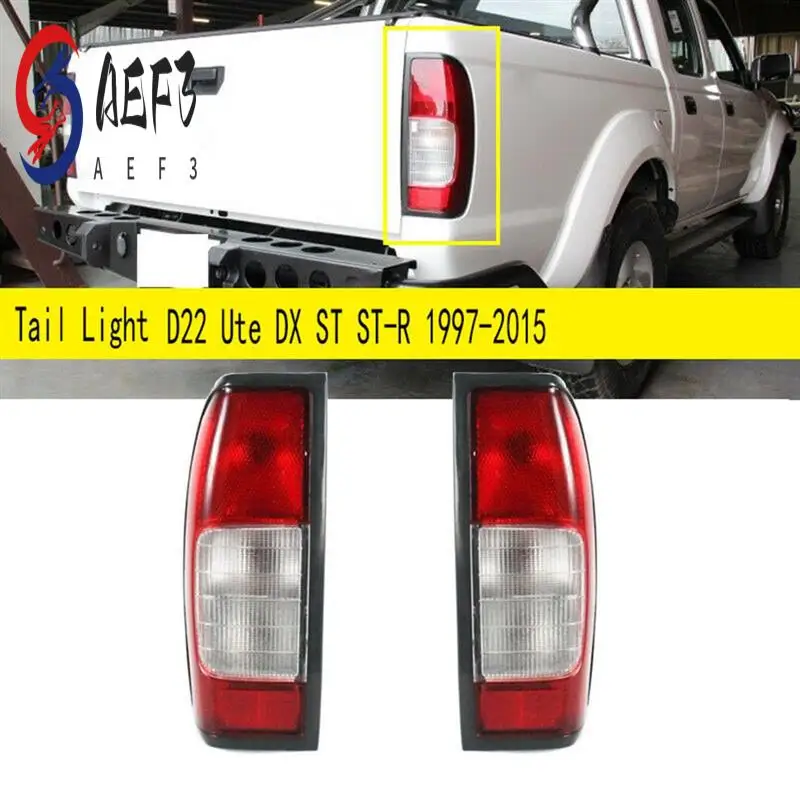 AEF3-luz trasera de coche, lámpara de freno, lámpara de señal para Nissan Navara D22 Ute DX ST ST-R 1997-2015 RLN026-UK-L