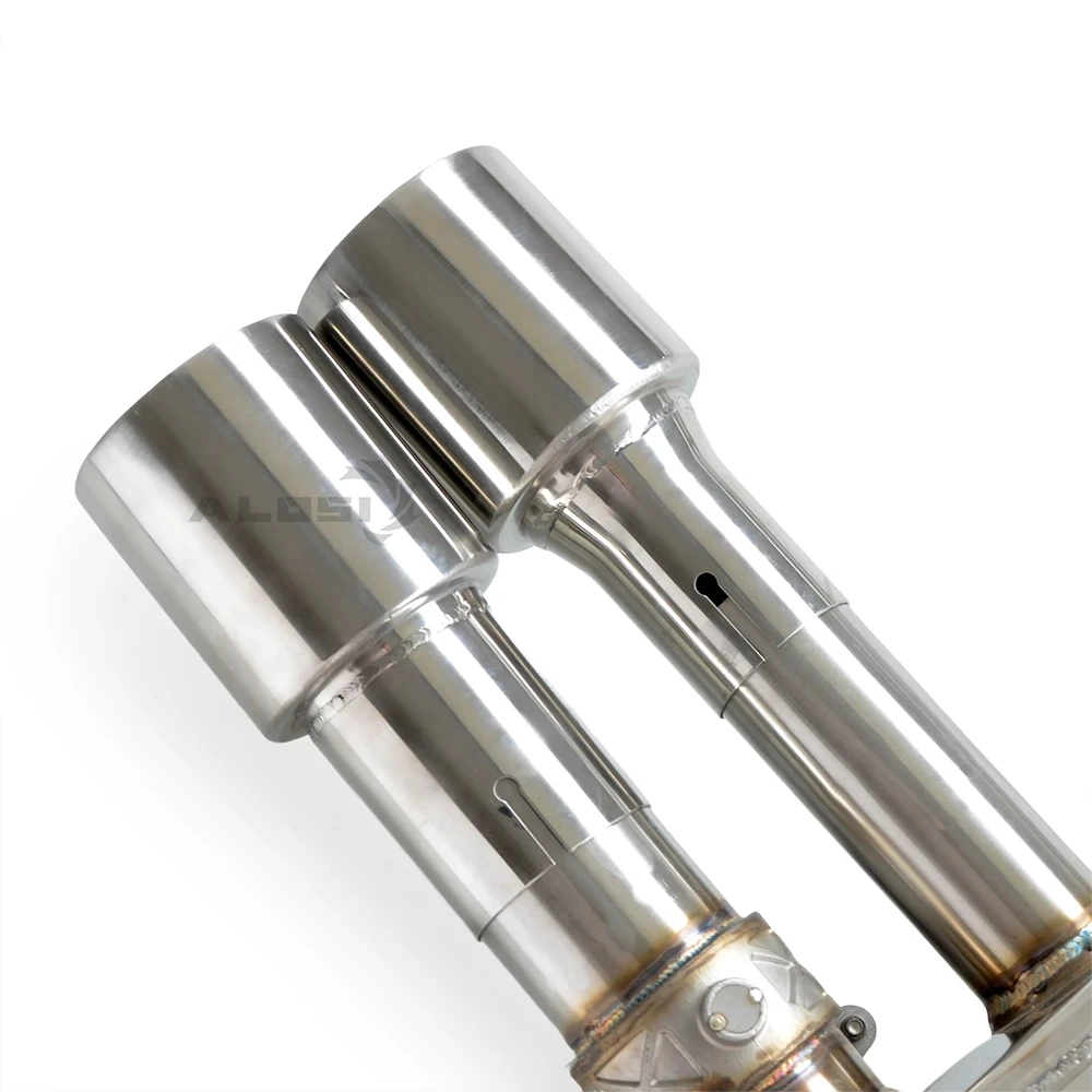 Tubo de escape trasero de gato para BMW M3 E90 E92 E93 4.0L 2008-2013 Acero inoxidable con silenciador controlado por válvula - imagen 3