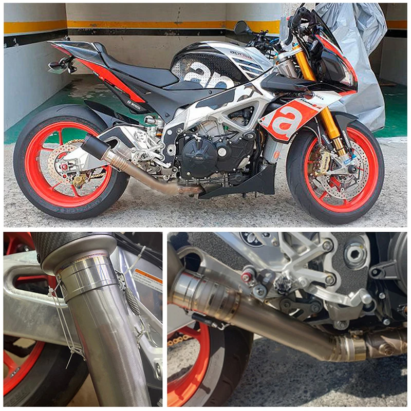 Tubo conexión intermedio escape APRILIA RSV4 2009-2015 - imagen 5