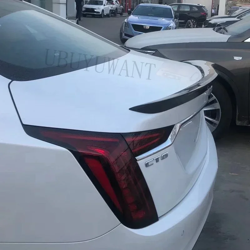 Alerón trasero efecto fibra de carbono para Cadillac CT6 2019 - imagen 2