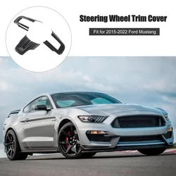 Kit molduras volante fibra de carbono – Ford Mustang 2015-2022