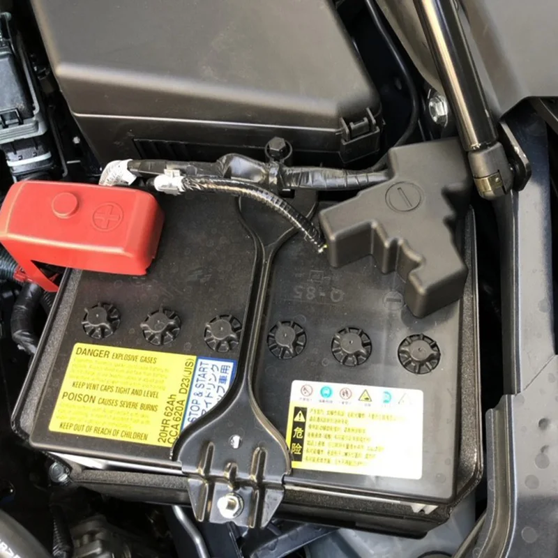Terminal negativo batería con pegatinas ignífugas Subaru XV 2017-2020 - imagen 5