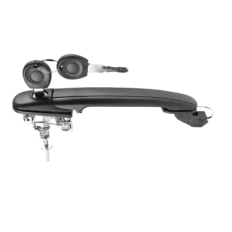 Nueva manija de cerradura de puerta de coche delantera derecha izquierda con llaves de barril para VW POLO 6N 6N1 6N2 para SHARAN SEAT ALHAMBRA GALAXY 6N0837207C/D - imagen 5
