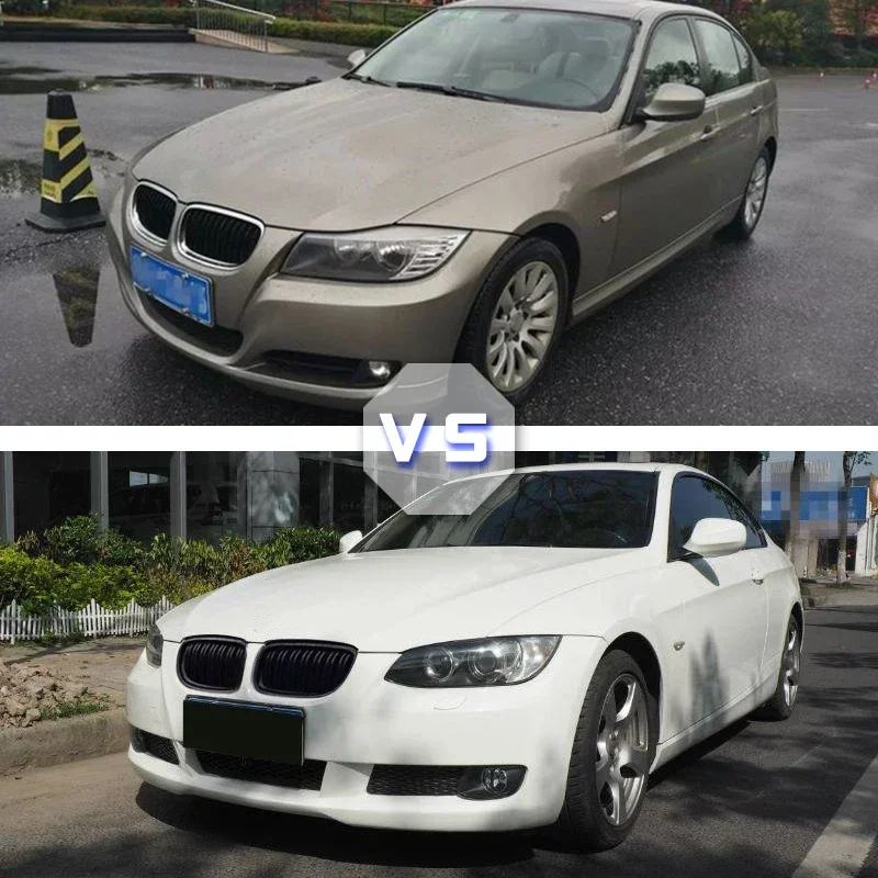Rejilla riñón doble listón – BMW E90 E91 Serie 3 LCI 320i 325i 330i - imagen 2