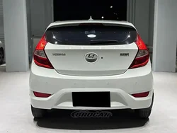 Alerón de maletero negro brillante para Hyundai Verna 2014-2016
